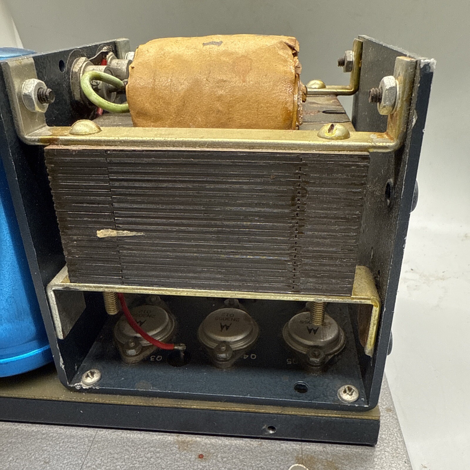 Vintage Cps Vac Electric Power Mate Cage Supply Icx-12b 47-420 105-125 8.5x5x5”