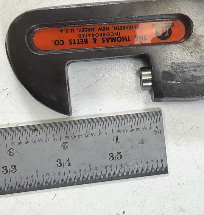 Thomas & Betts T&B WT540 Ratchet Hand Crimp Tool Interchangeable Die Frame