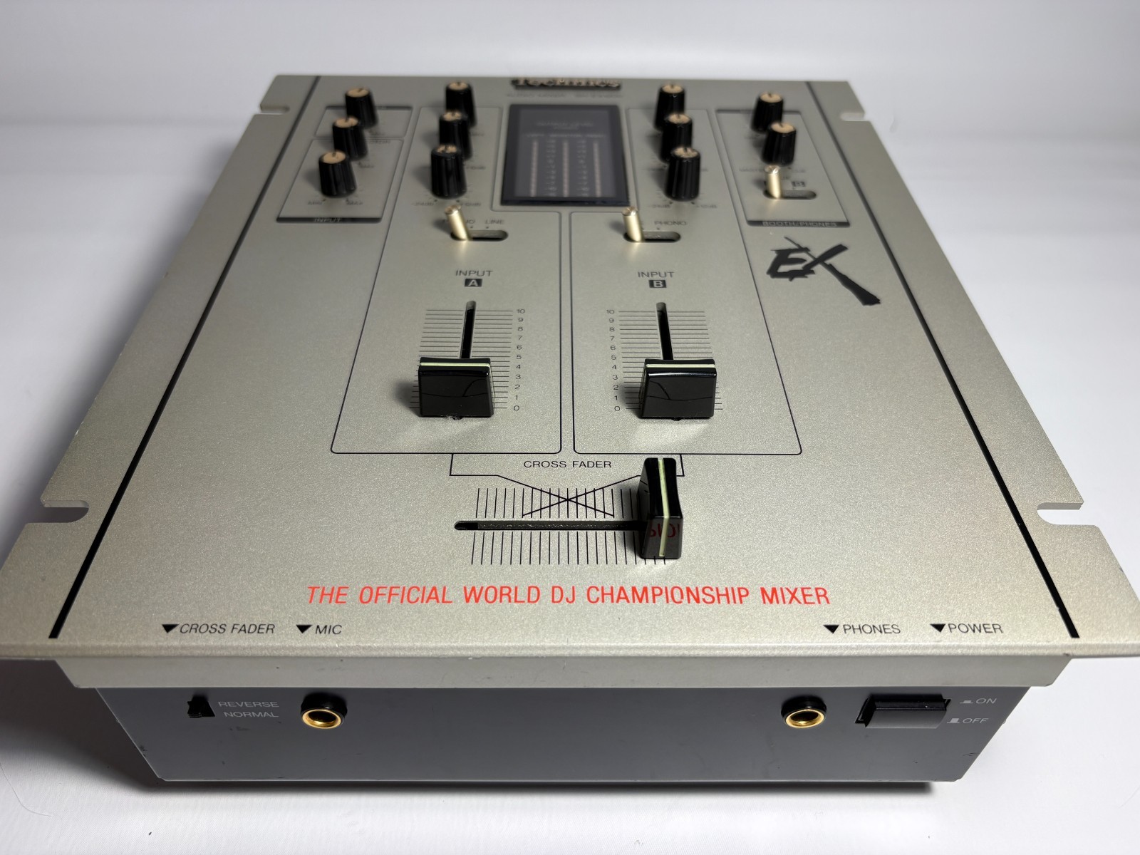 Technics SH-EX1200 Silver DJ Mixer 2 Channel DMC Scratch Battle