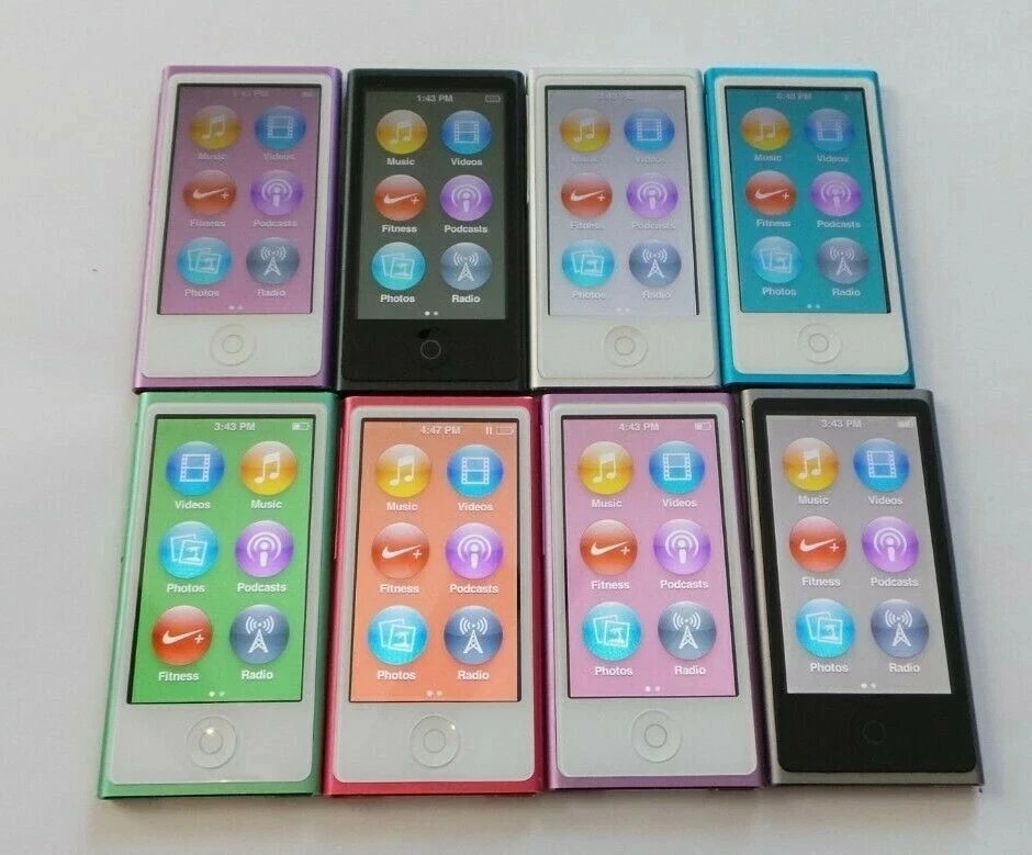 New Apple iPod Nano 3rd 4th 5th 6th 7th Gen 8GB 16GB MP3 Player FASTSHIPPING