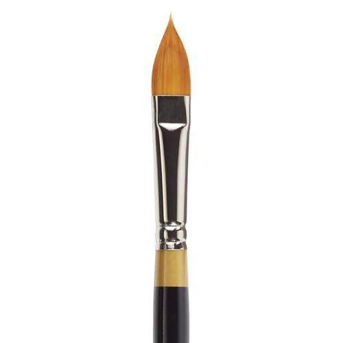 Premium Original Gold 9930-Oval Floral Petal Series Artist Brush, 2 Black