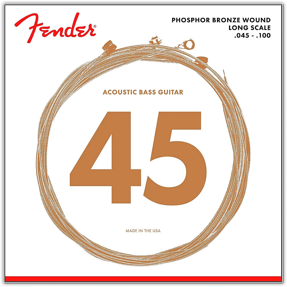Fender 8060 PHOSPHOR BRONZE ACOUSTIC BASS STRINGS