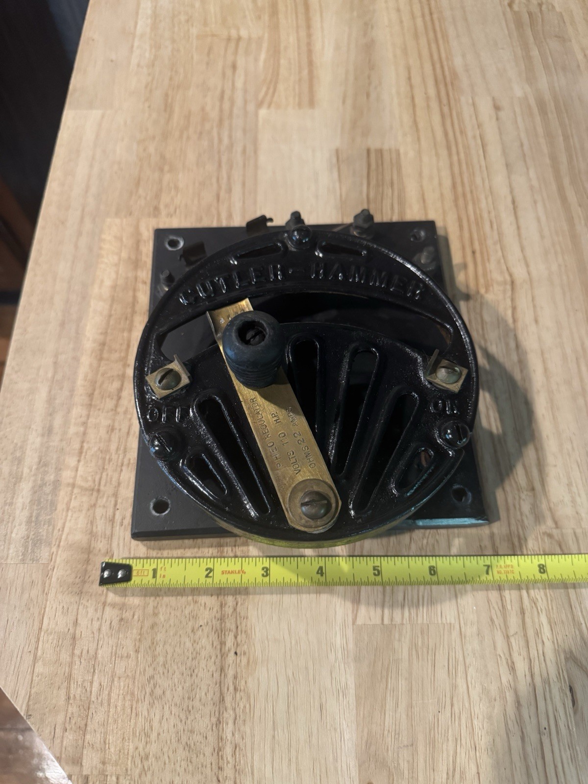 1890’s - Cutler Hammer - Large High Voltage Knife Switch