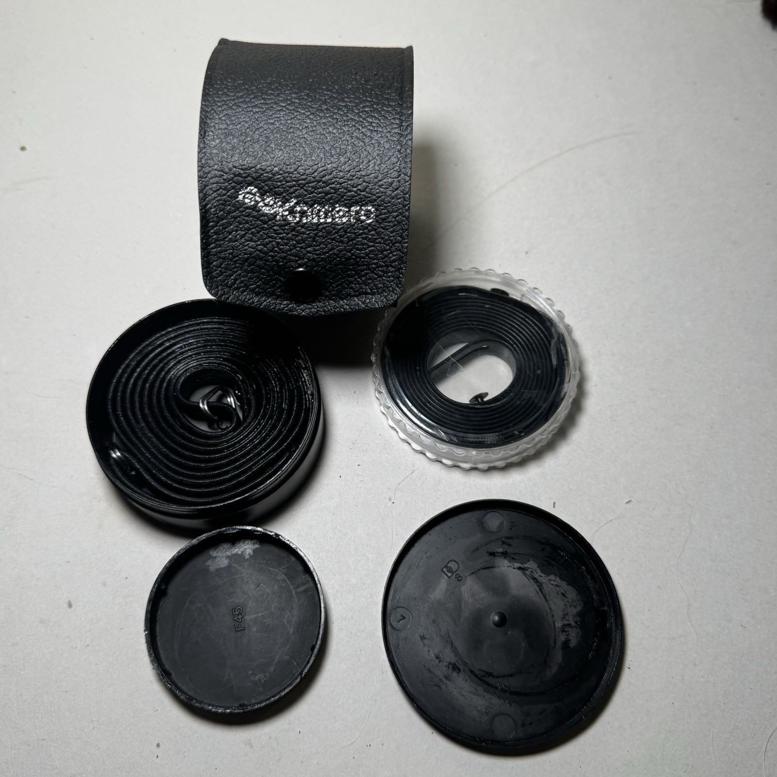 Vtg Camera Accessories Lot Soligor Flash Light Meter Teleconverter Filter Brush