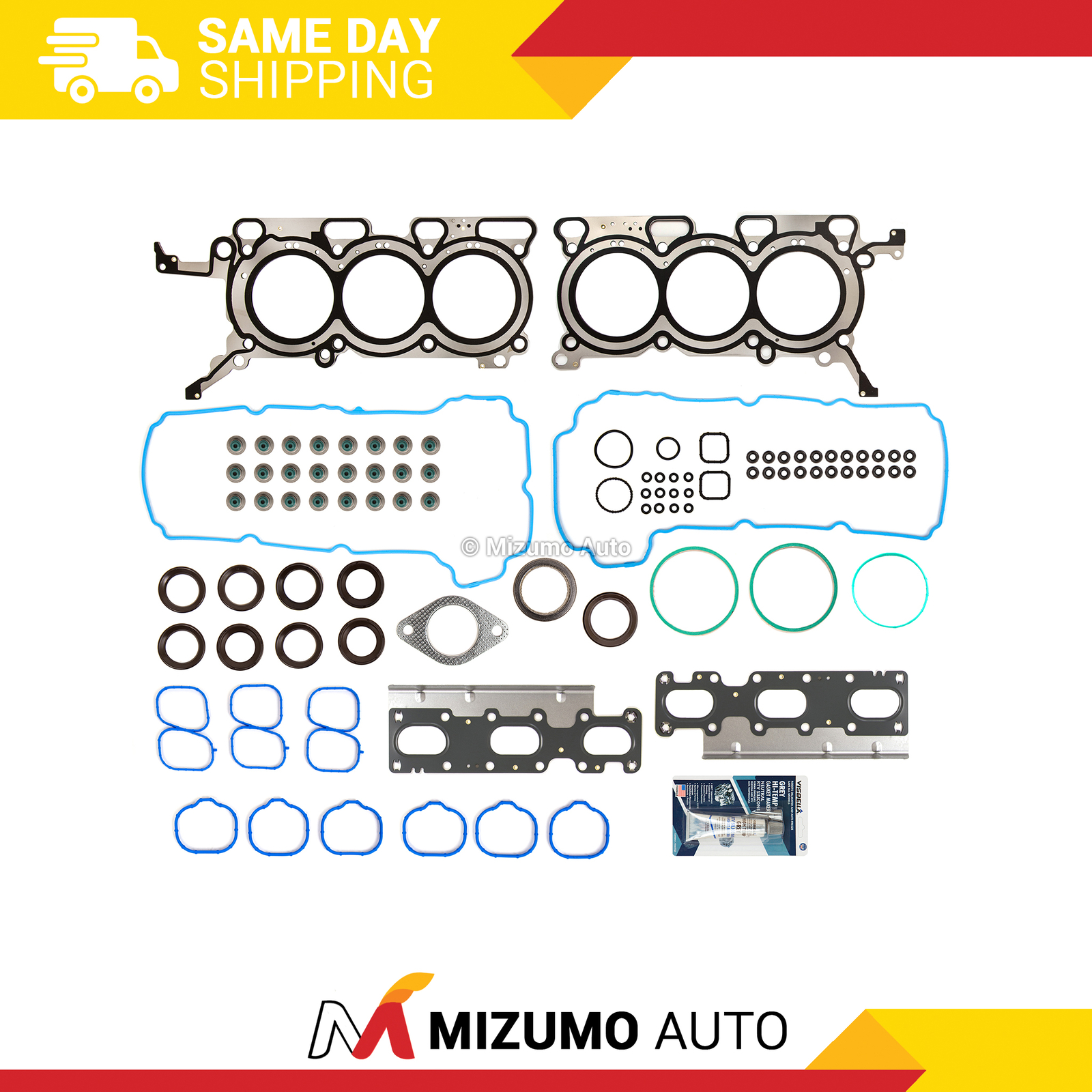 Head Gasket Set Fit 11-12 Lincoln MKS MKT 3.7L V6 DOHC