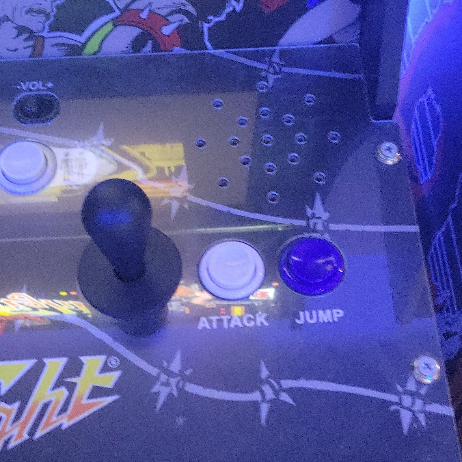 Arcade1Up Final Fight Capcom Arcade Cabinet w/ Riser - Light Up Marquee