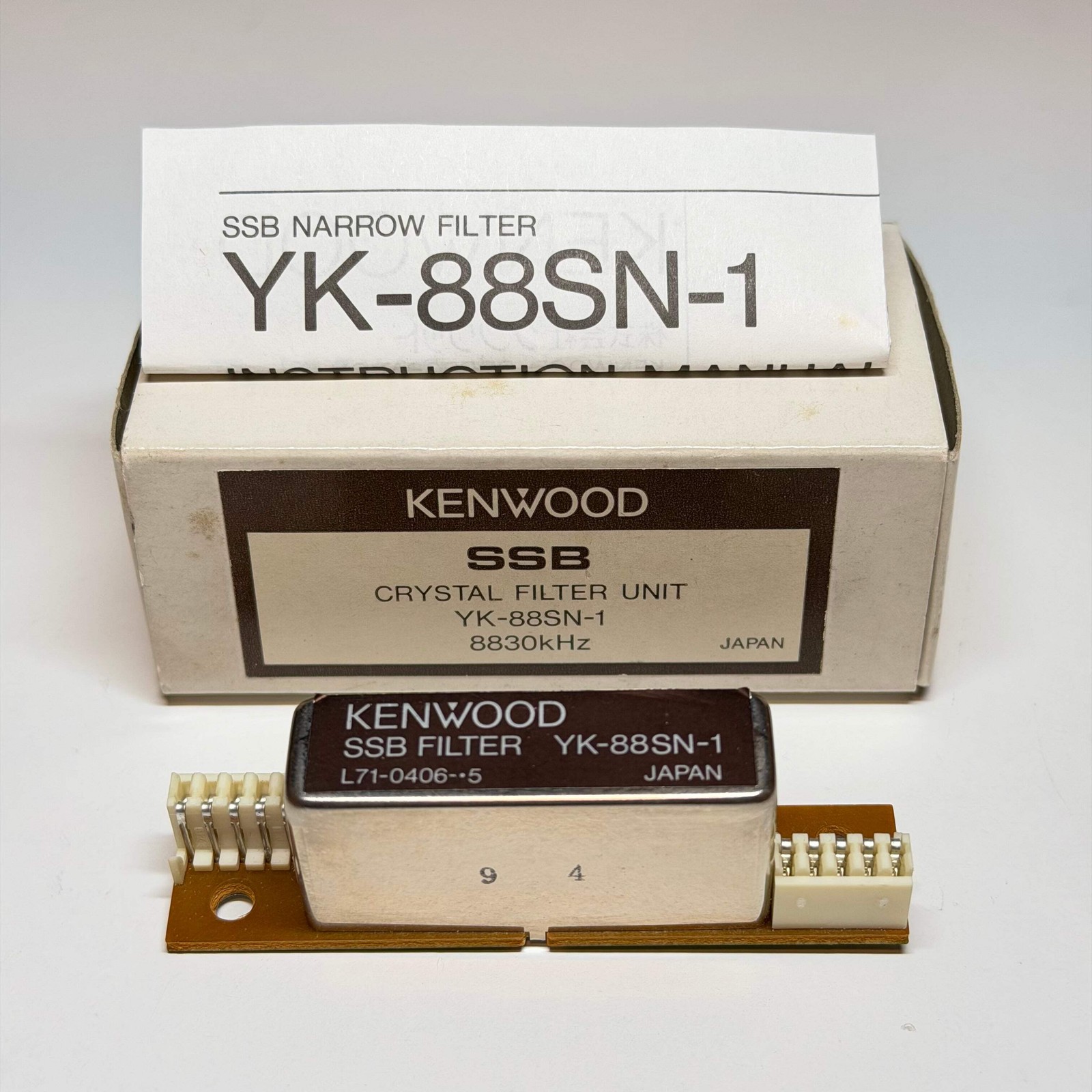 KENWOOD YK-88SN-1 SSB Filter 1.8kHz (Plug-in) for TS-950 TS-850 TS-690 TS-570