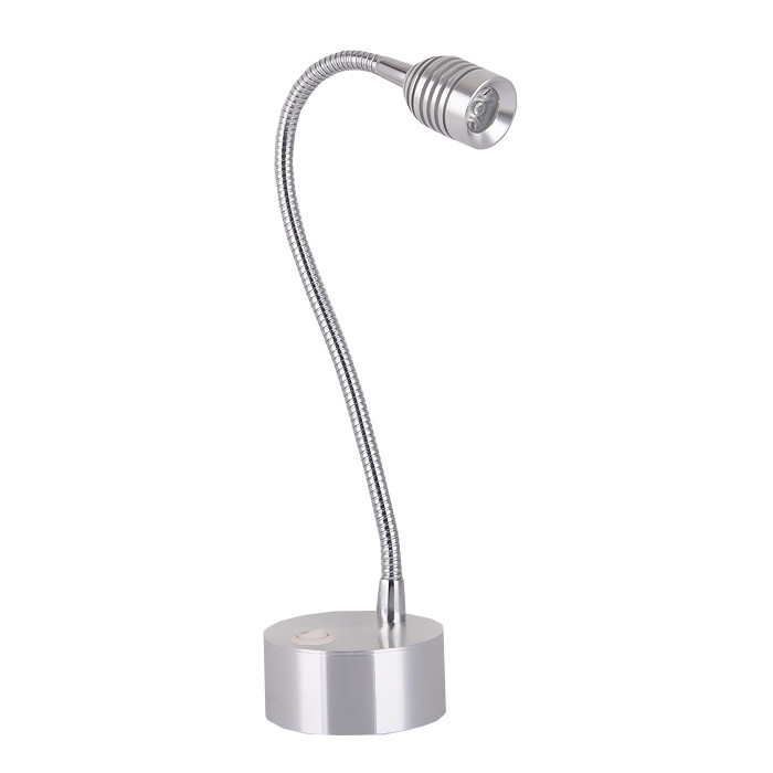 Flexible Pipe 3W LED Light Fixture Picture Spotlight Battery-Powered Lamp Switch
