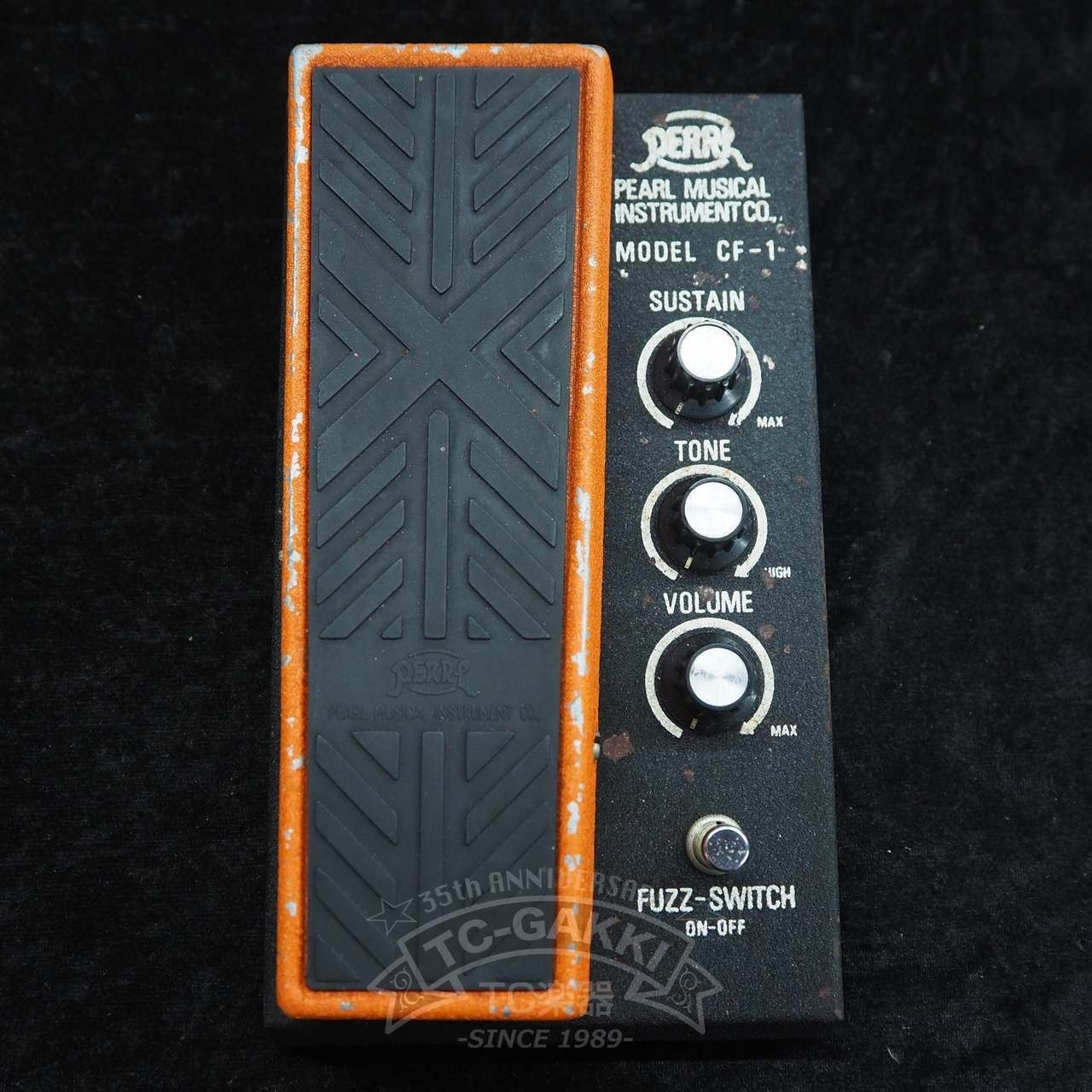 Pearl CF-1 Cry Fuzz 1970s Vintage Guitar Effect Pedal Used
