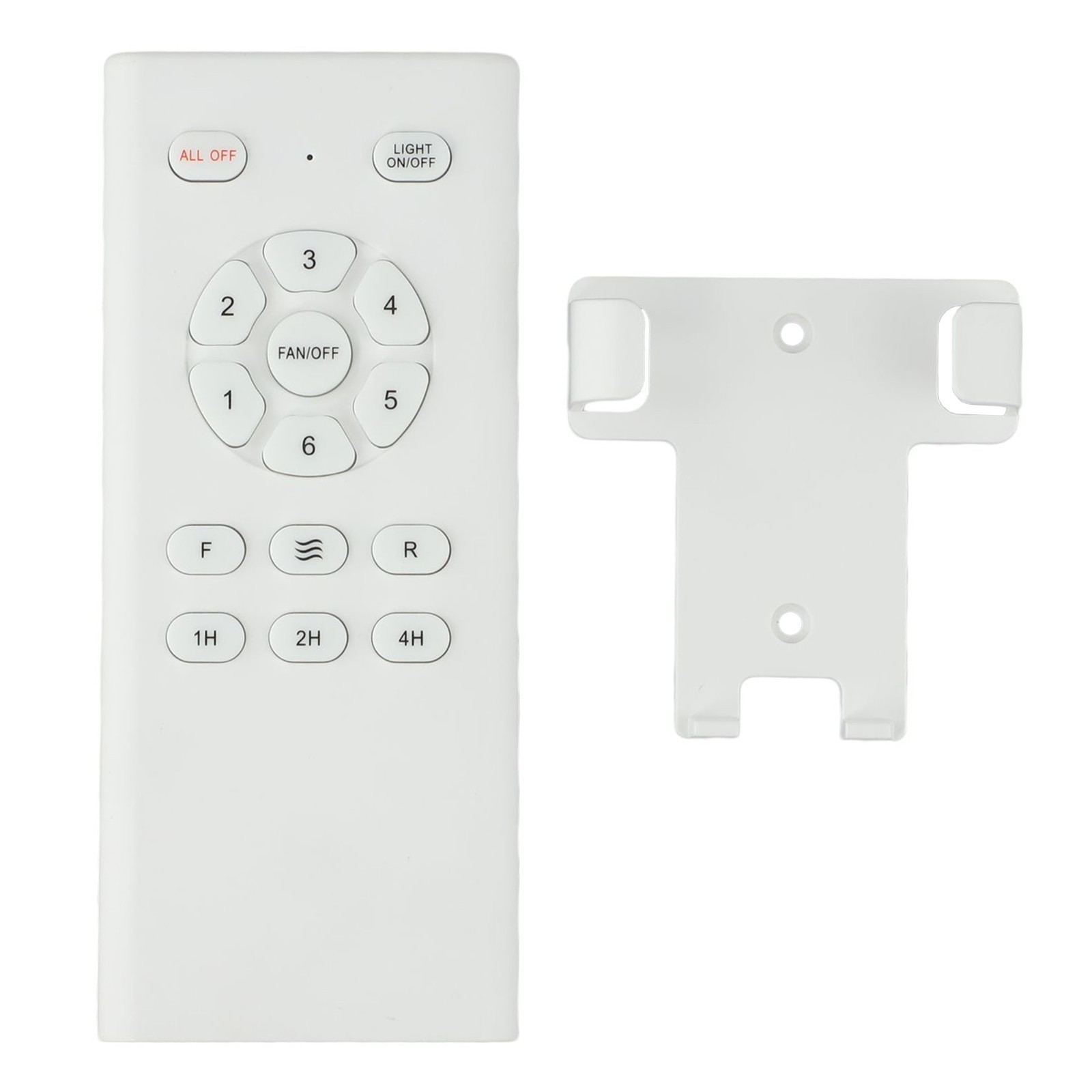 Remote Control Kit for Ceiling Fans with Light Control and Timer Functions