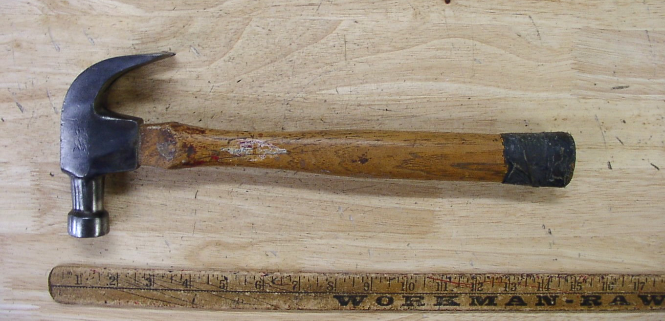 Vintage Craftsman Ball Bearing Curved Claw Hammer,1lb. 11. oz,4-7/8" Head,VGC
