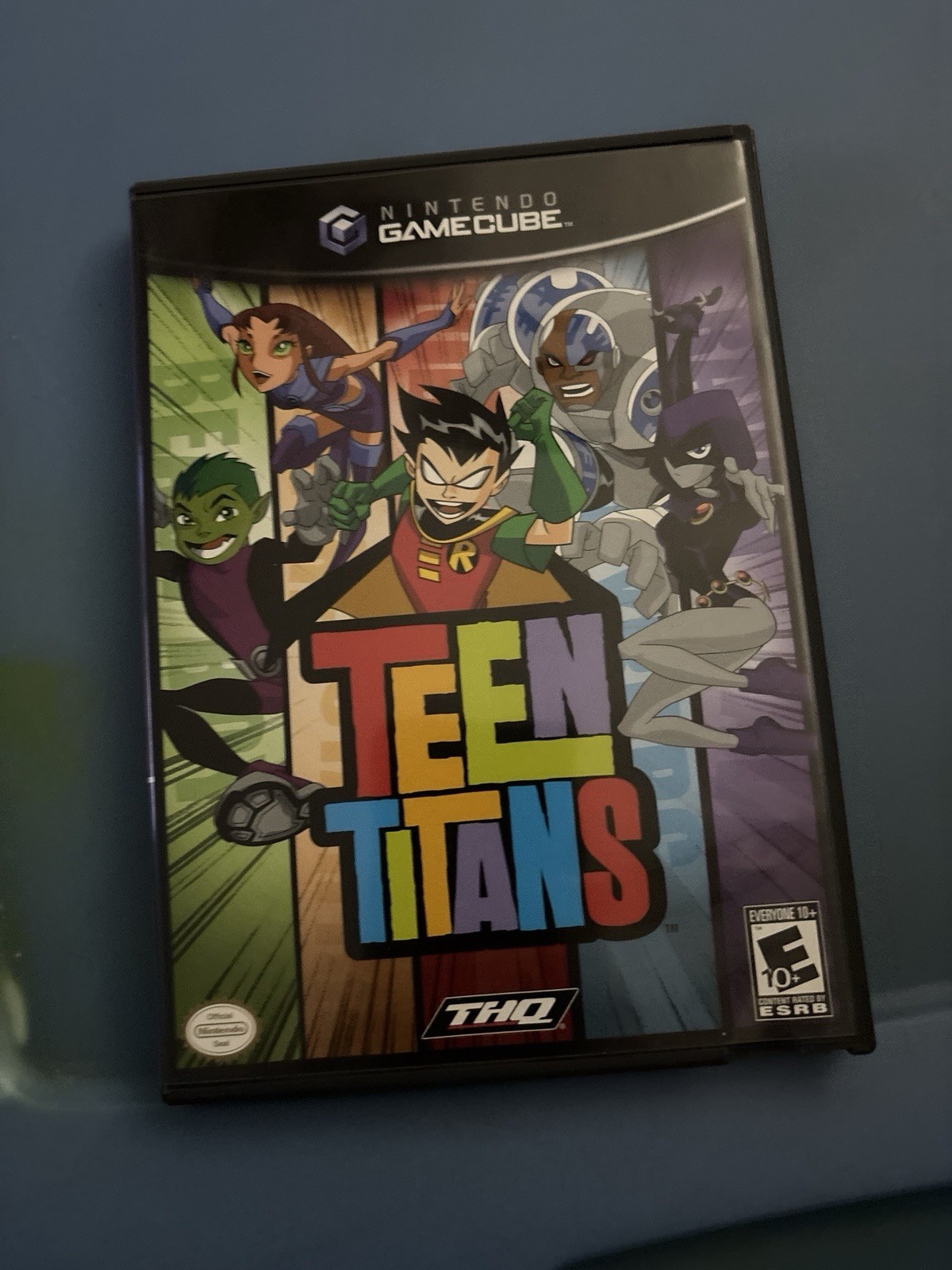 Nintendo GameCube Teen Titans Original DVD Keep Case for GameCube Model