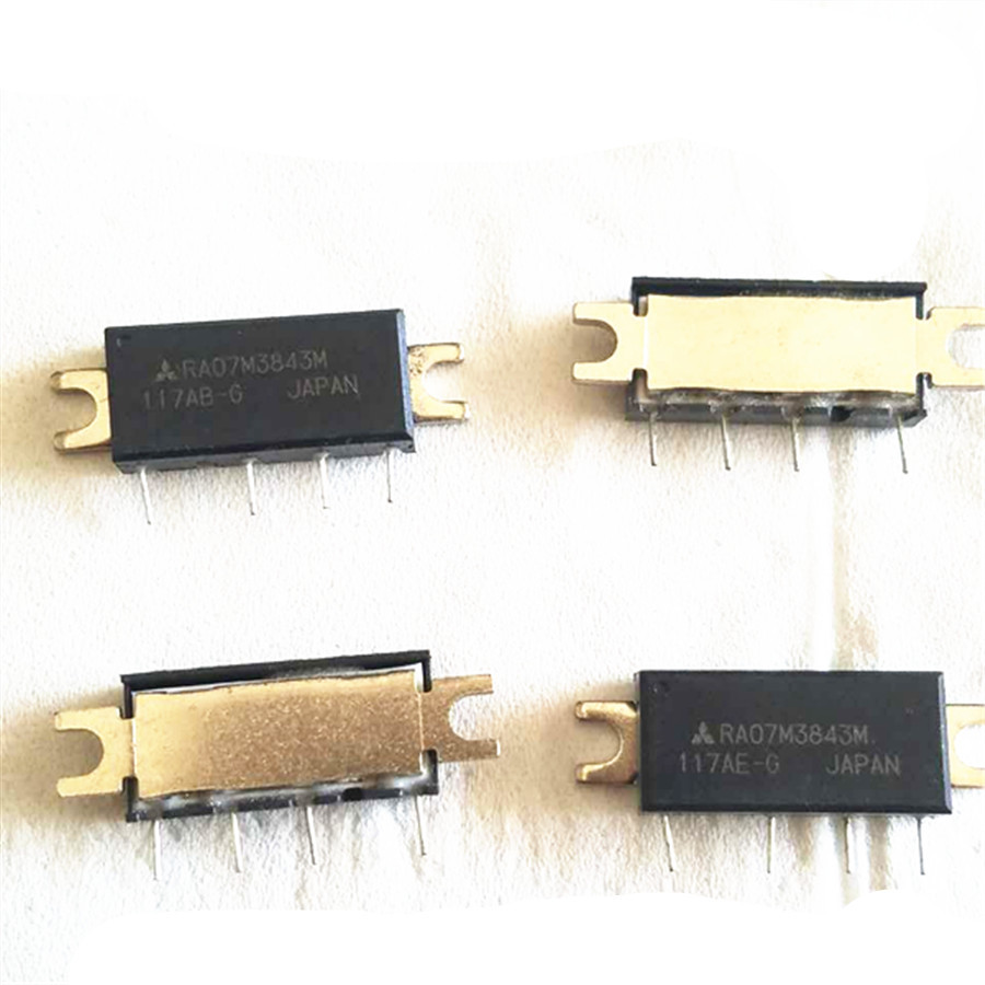 1PCS RA07M3843M 378-430MHz 7W 7.2V, 2Stage Amp. For PORTABLE RADIO