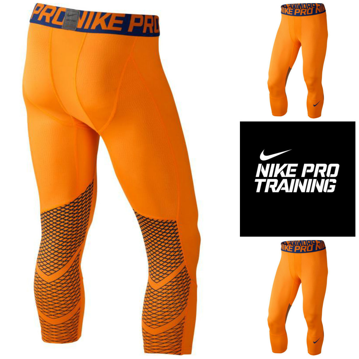 NIKE PRO Mens Compression Training Spandex Tights Base Layer HYPERCOOL/HYPERWARM