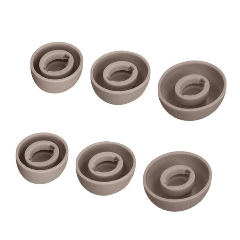 Comfortable Silicone Earbuds Eartips For In ear Earphones Eartip Set 6pcs