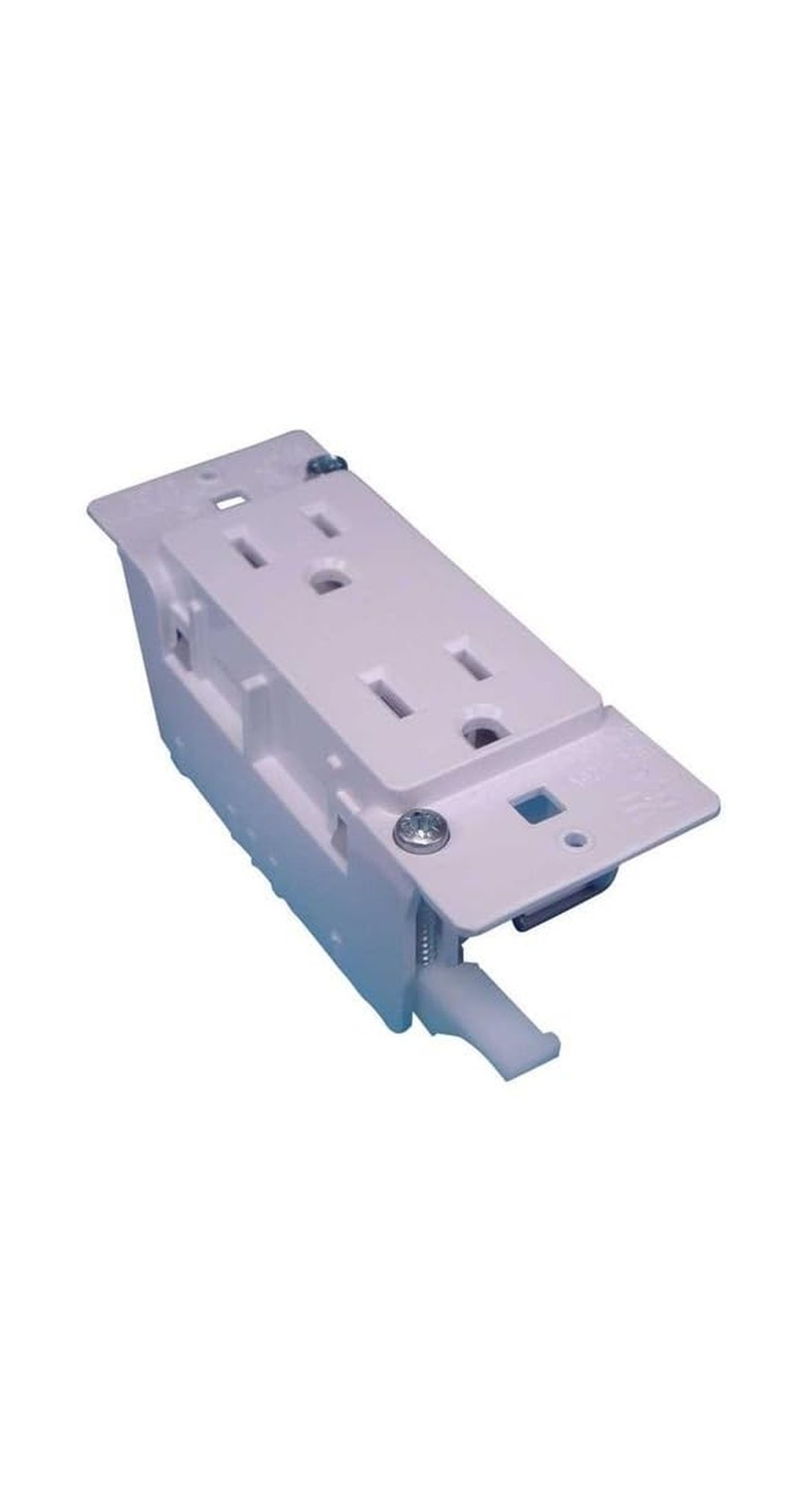United States HDW E-120C Duplex Receptacle, 1-9/16 x 4-1/4"