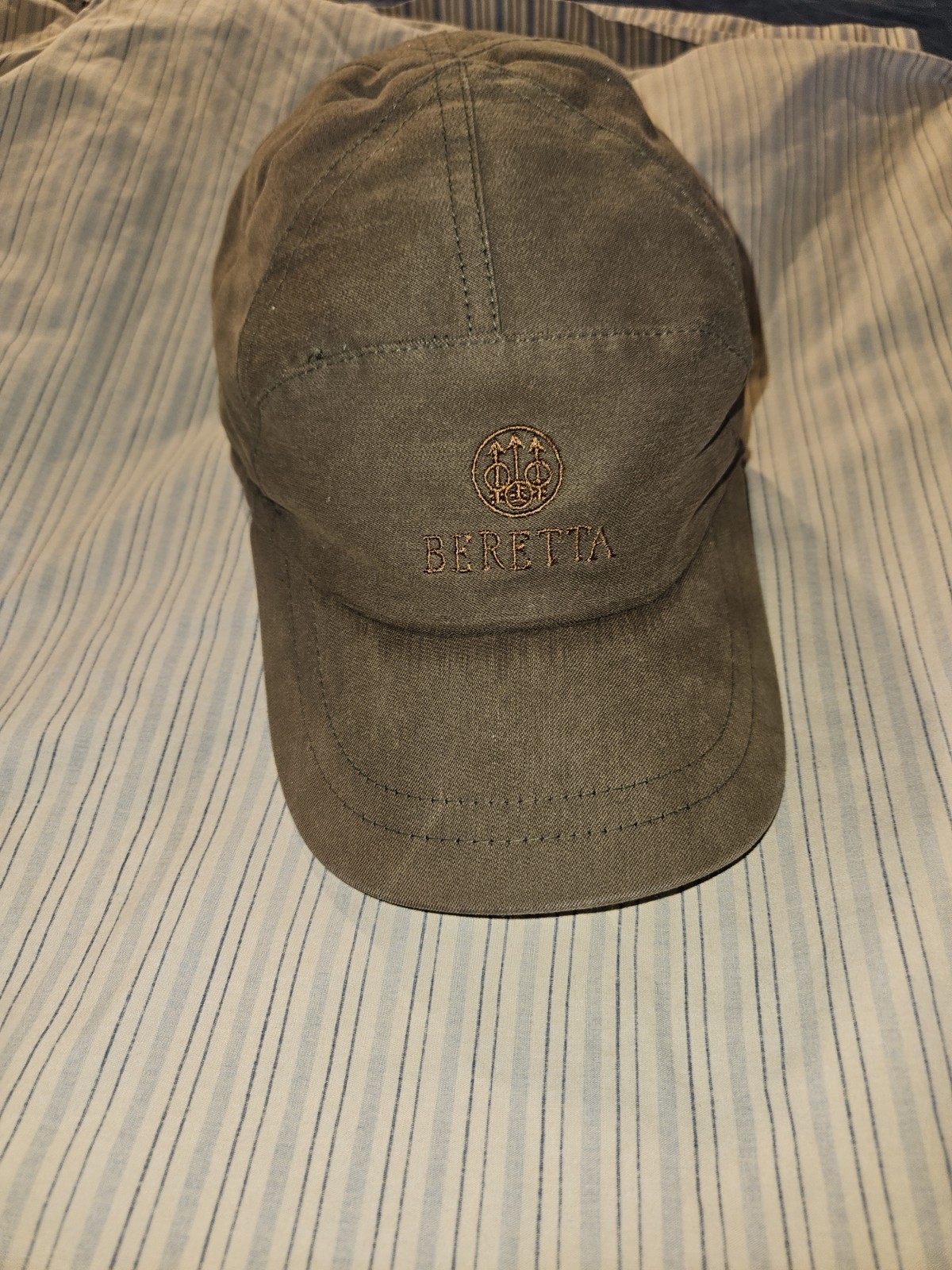 Beretta Reversible GoreTex MadeInItaly Hunting Cap W/Ear Flaps SZ MEDIUM
