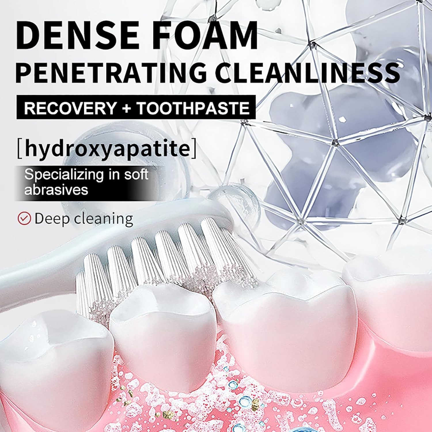 7.5% Hydroxyapatite Toothpaste for Advanced Enamel Protection,Appropriate for Se