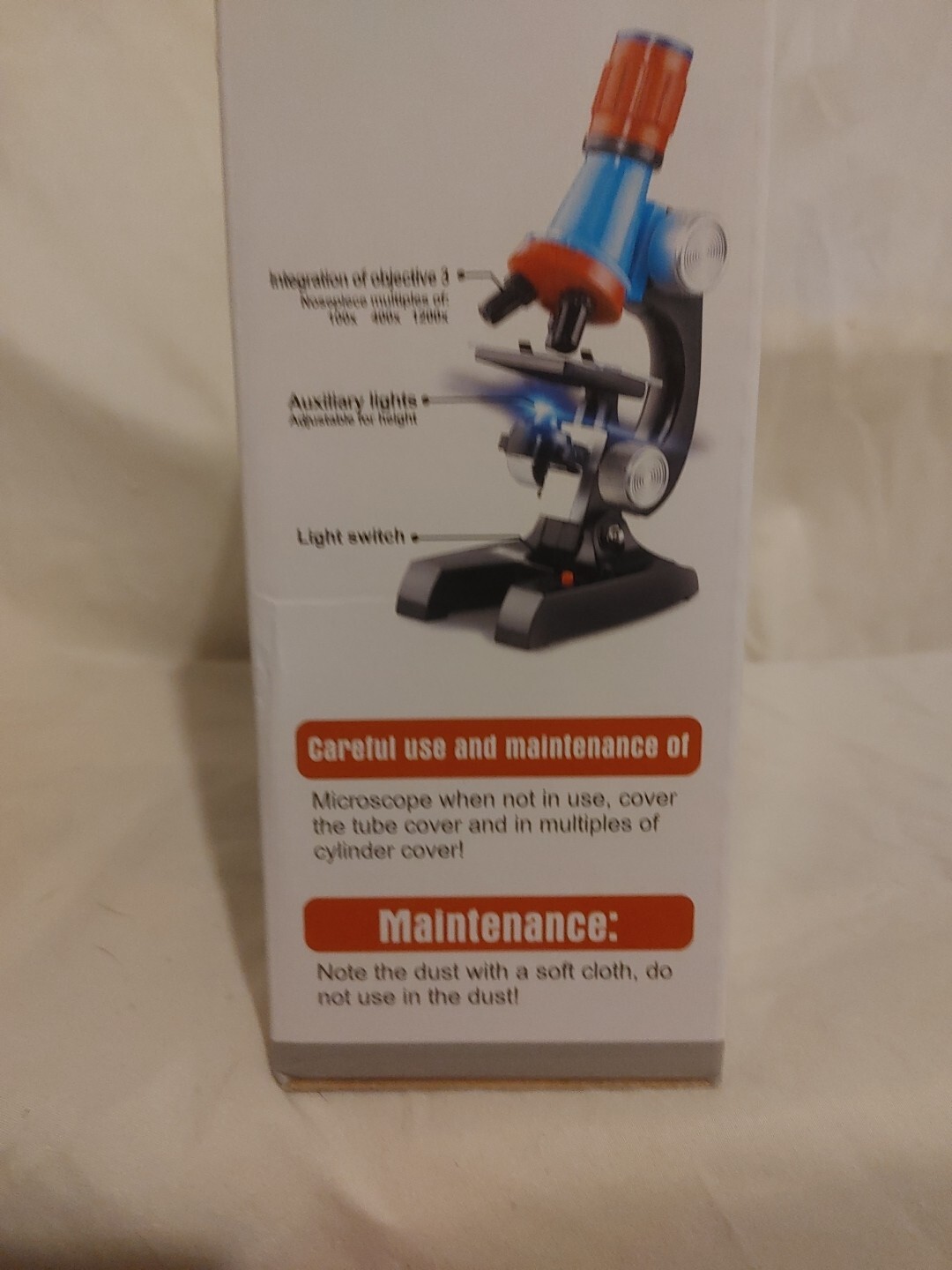 PBOX Microscope Educational Microscope Series Science Beginners Microscope New