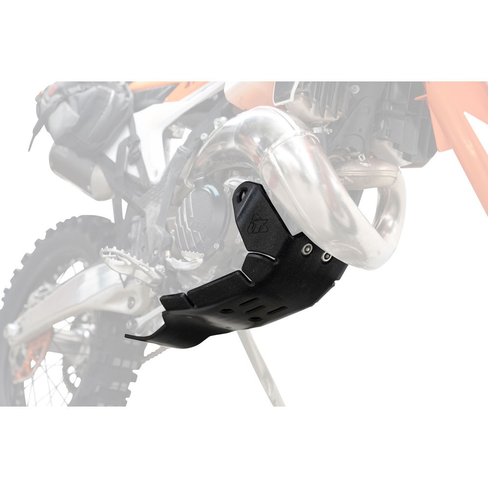 Tusk Severe Impact UHMW Skid Bash Plate Black Husqvarna TE300 24-25 TX300 23-25