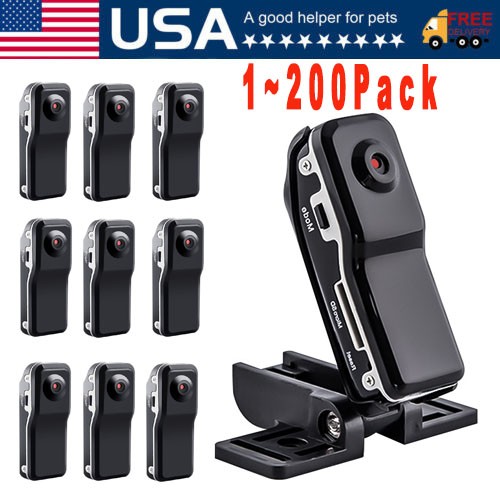 Mini Police Body Camera HD 1080P Video DVR Clip IR Night Cam Camcorder US Lot