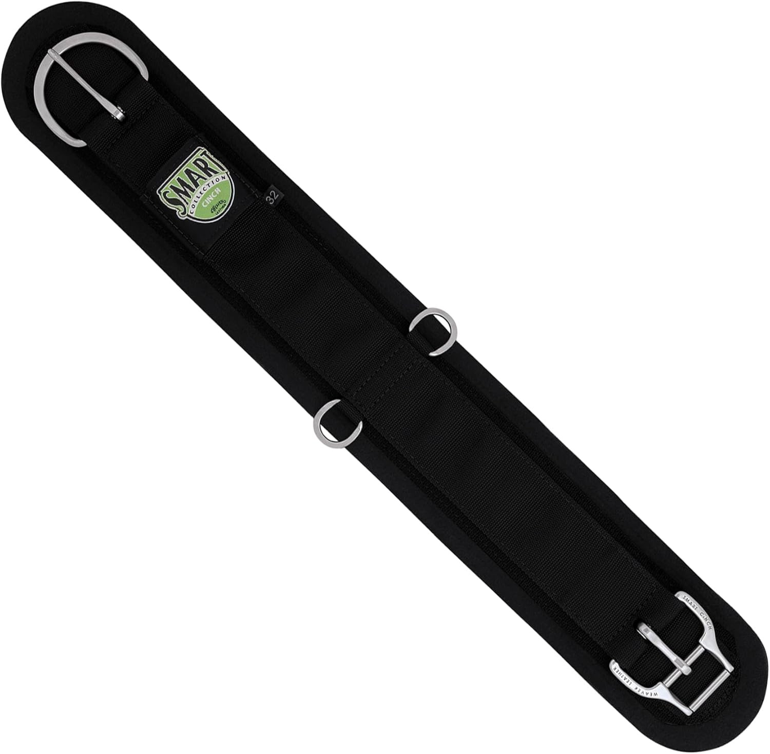 ‎Straight Smart Horse Cinch, Anti-Slip Felt Lined Saddle Cinch Girth with Smart