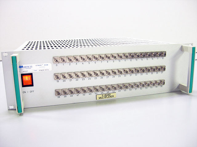JOBIN YVON-SPEX STIMAX WDM 56 100 GHZ FIBER MULTIPLEXER MUX E-BAND 1X56 CHANNEL