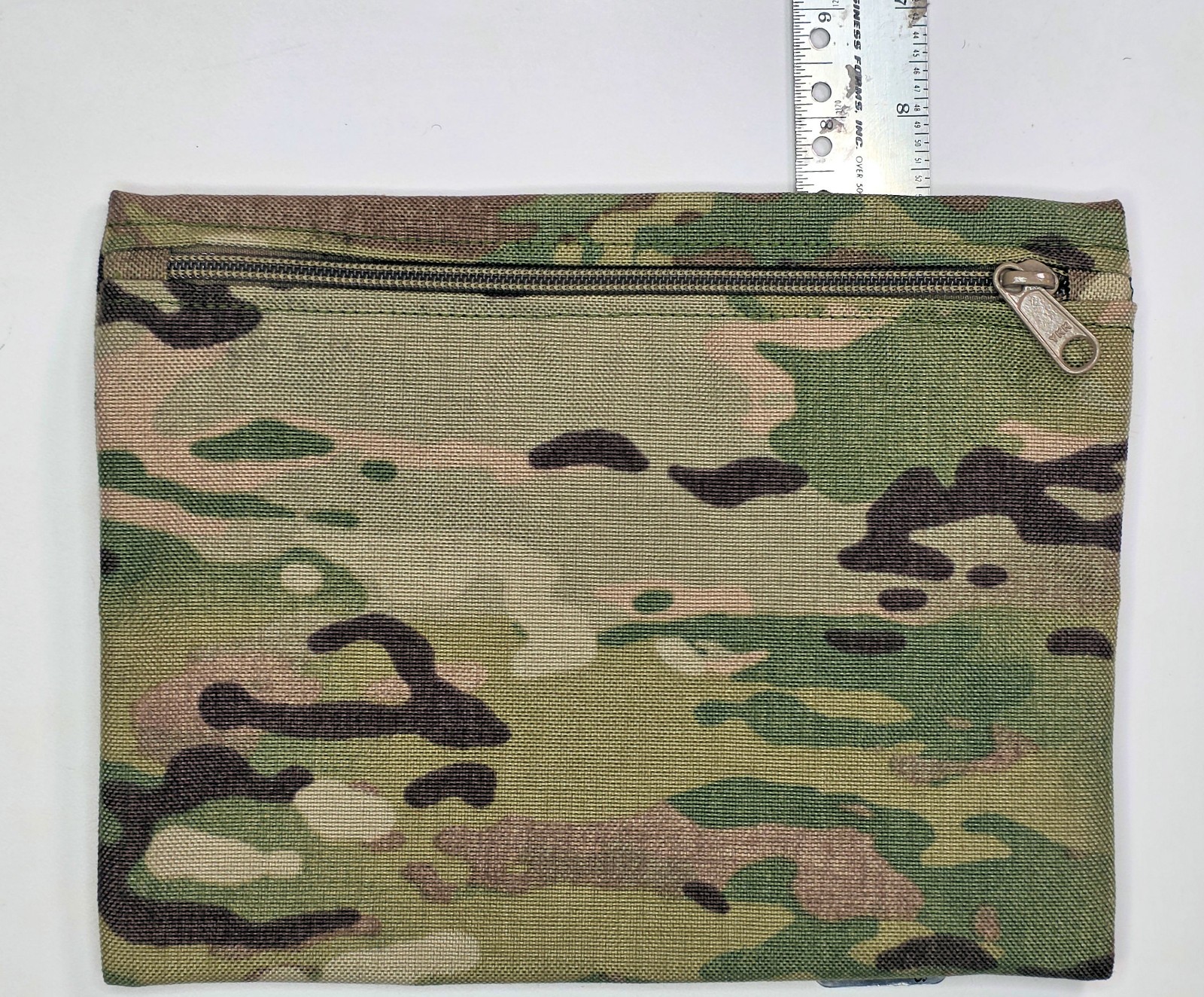 Genuine Multicam 500D Cordura Tactical Admin Pouch 9" x 7" YKK