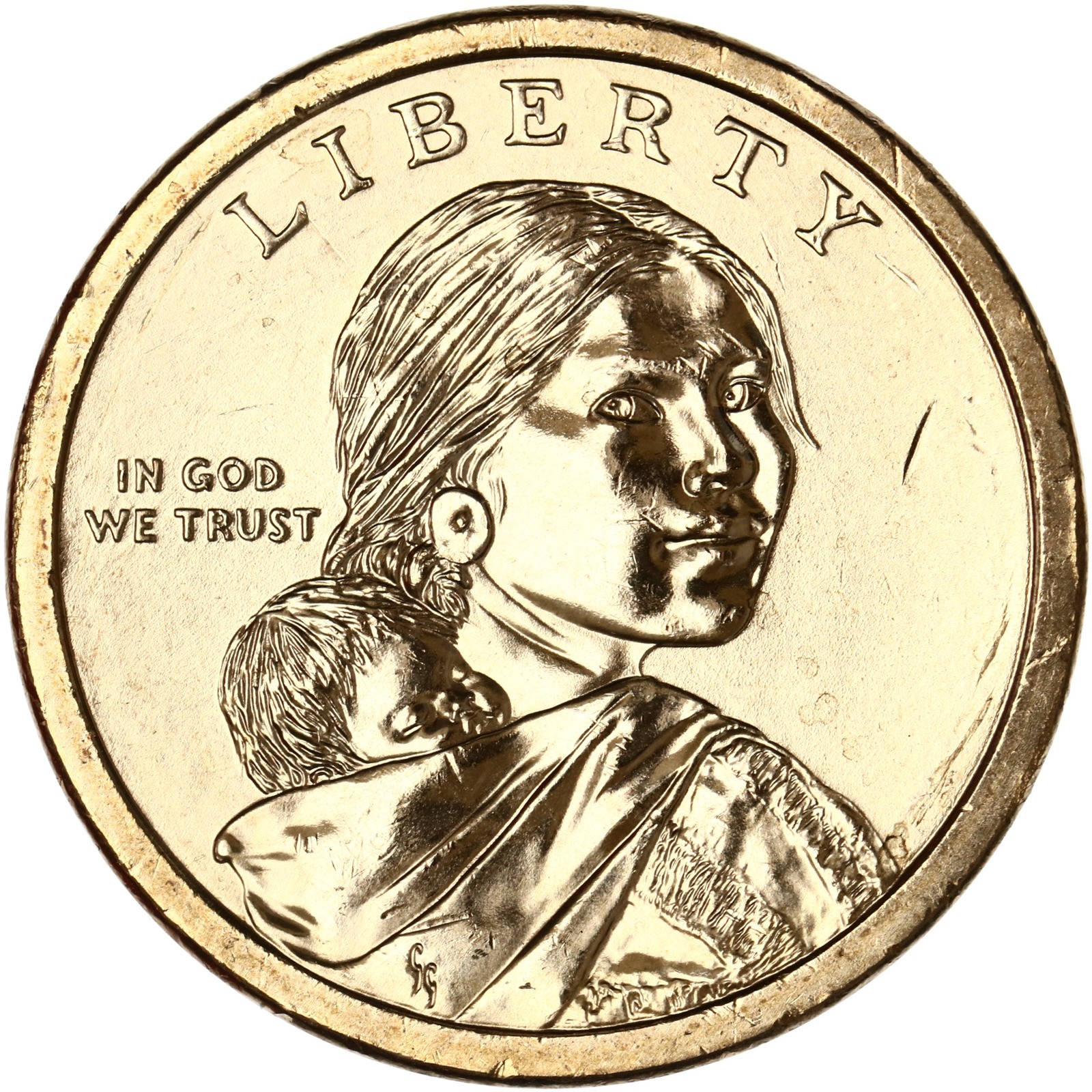 2012 P Native American Sacagawea Dollar BU