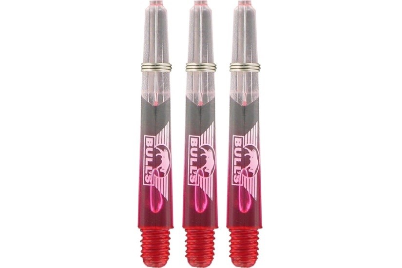 Bulls XRay Red Short Dart Shafts