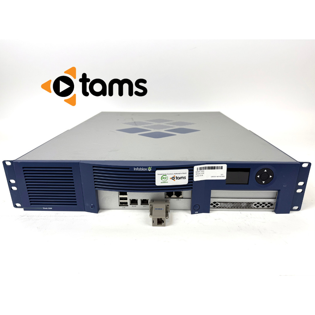 Infoblox Trinzic 2200 Network Security Appliance ND-2200-NIGRID-AC NO OS
