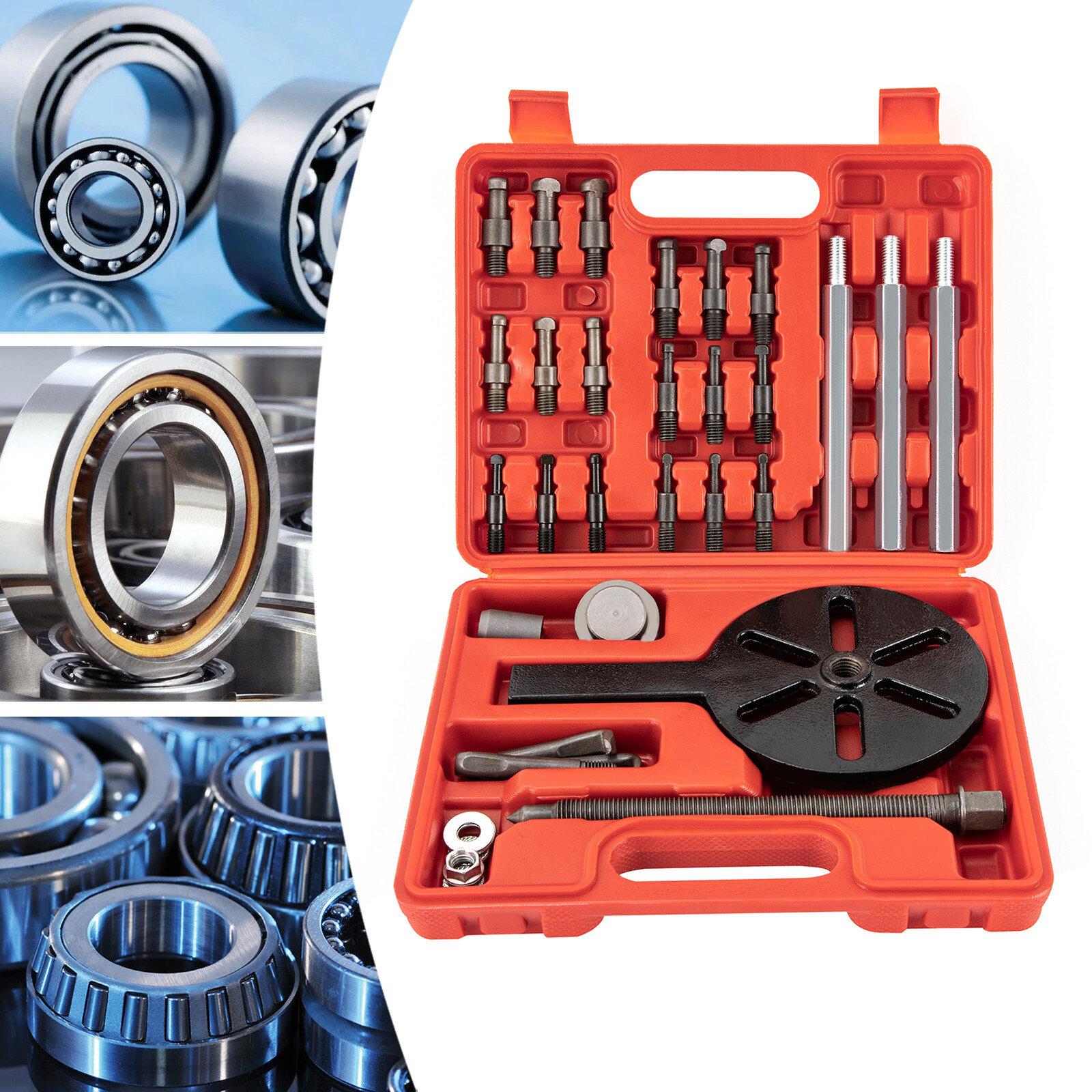 Bearing Disassembly Puller Inner Hole Puller Removal Tool Three-jaw Set 2023 US