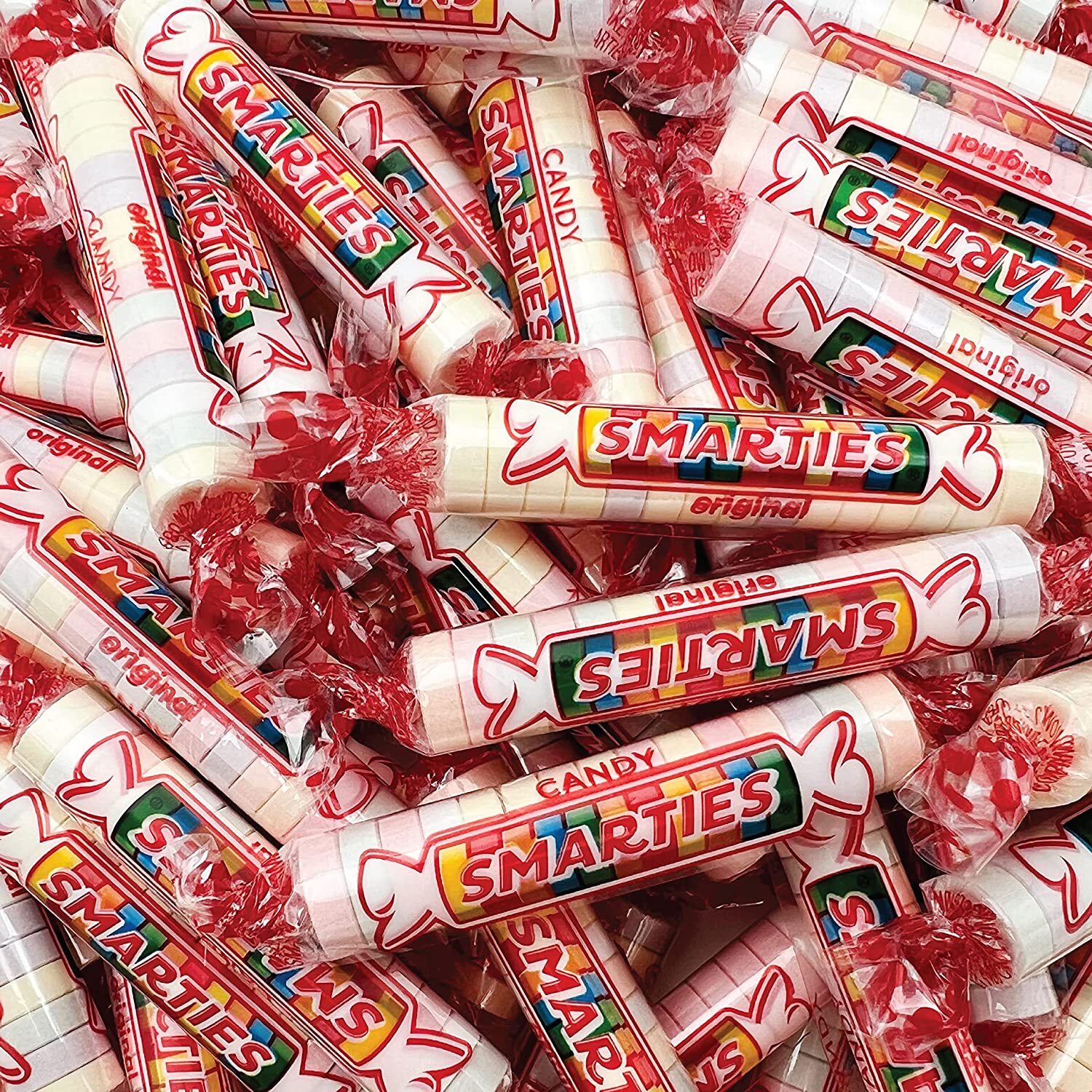 Smarties Hard Candy Rolls, Original Flavor, Individually Wrapped, 2 Lbs