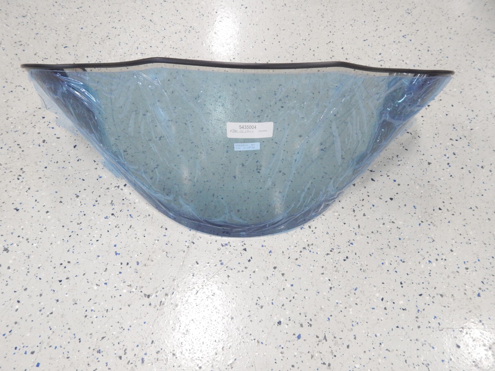 Polaris Snowmobile Edge Chassis 13" Mid Smoke Windshield - 5435004