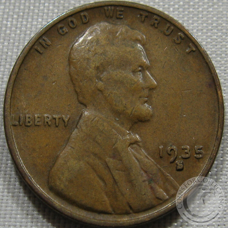 1935-S GOOD LINCOLN WHEAT PENNY NICE COIN FOR YOUR COLLECTION **MAKE AN OFFER**