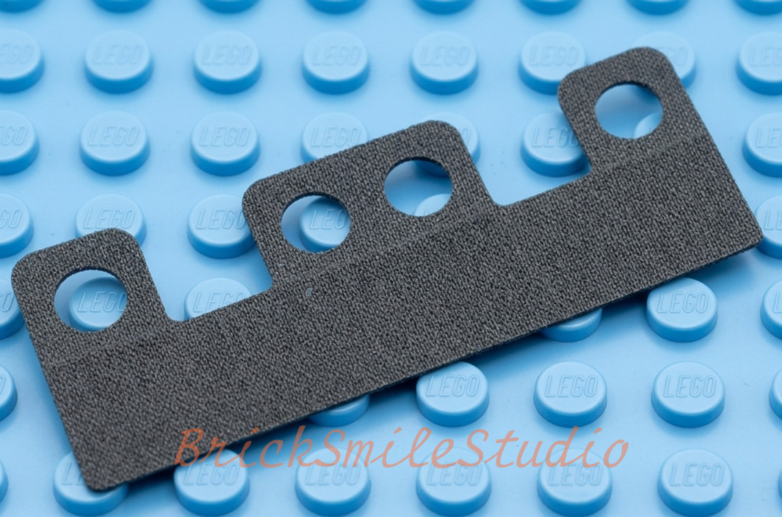 LEGO  Minifigure, Skirt Cloth with 4 Holes Dark Bluish Gray