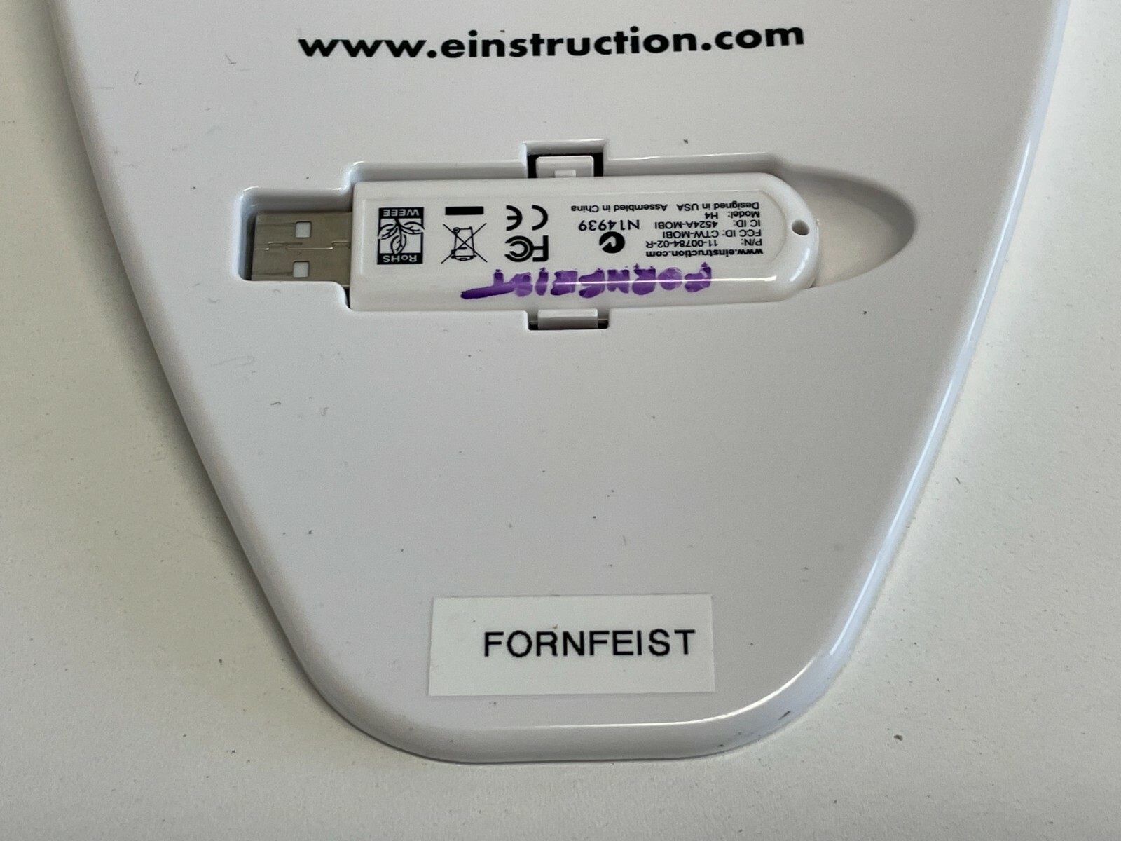 UU7: Einstruction Mobi RF H4