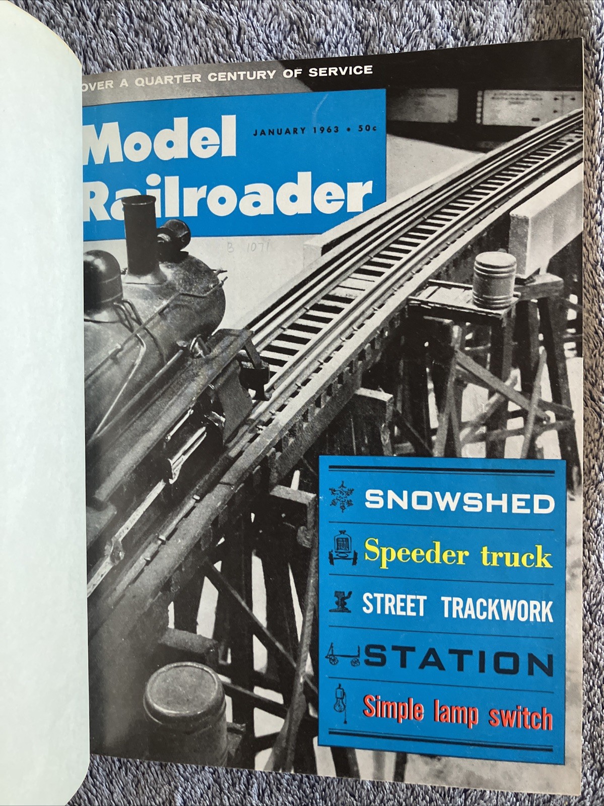 Model Railroader Vol.30 Bound Volume 1963—-12 Issues