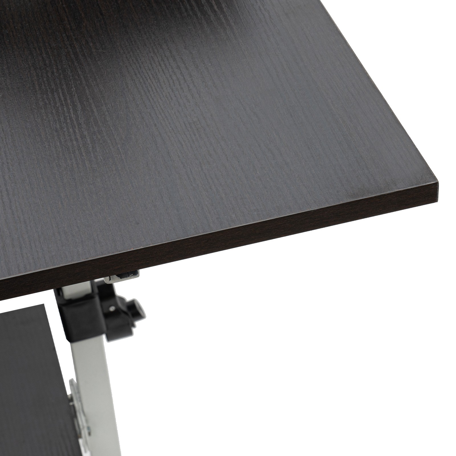 Mobile Standing Desk Adjustable Height Computer Rolling Laptop Cart Work Table