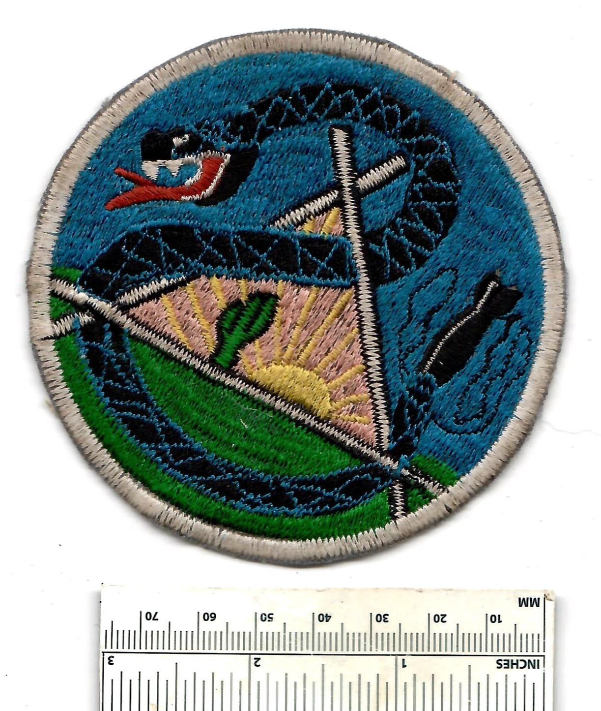 WW2 AAF SCHOOL COMBAT CREW Bomb Squadron USAAF US Army Air Force Patch WWII