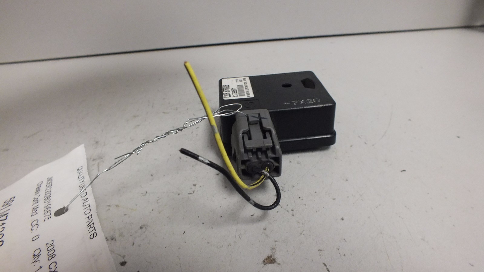 07 08 2007 2008 MAZDA CX-7 CHASSIS CONTROL MODULE L206 676B0B #1395