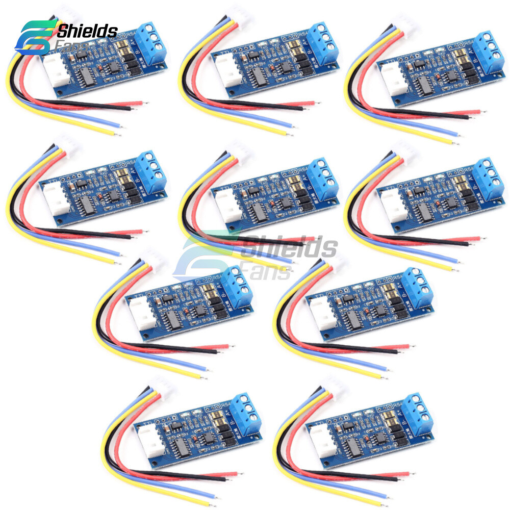 10Pcs TTL to RS485 Converter Module 3.3V/5.0V Hardware Auto Control for Arduino