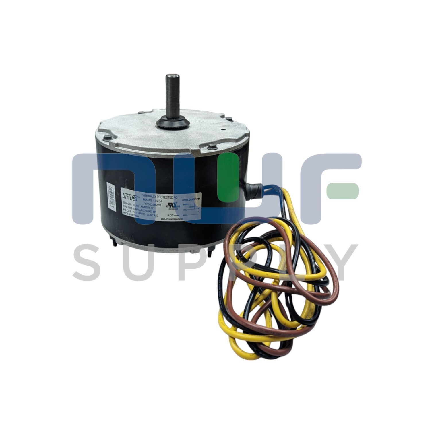 Mars 10234 Carrier HC33GE230 Direct Replacement Motor 1/10HP 208/230V