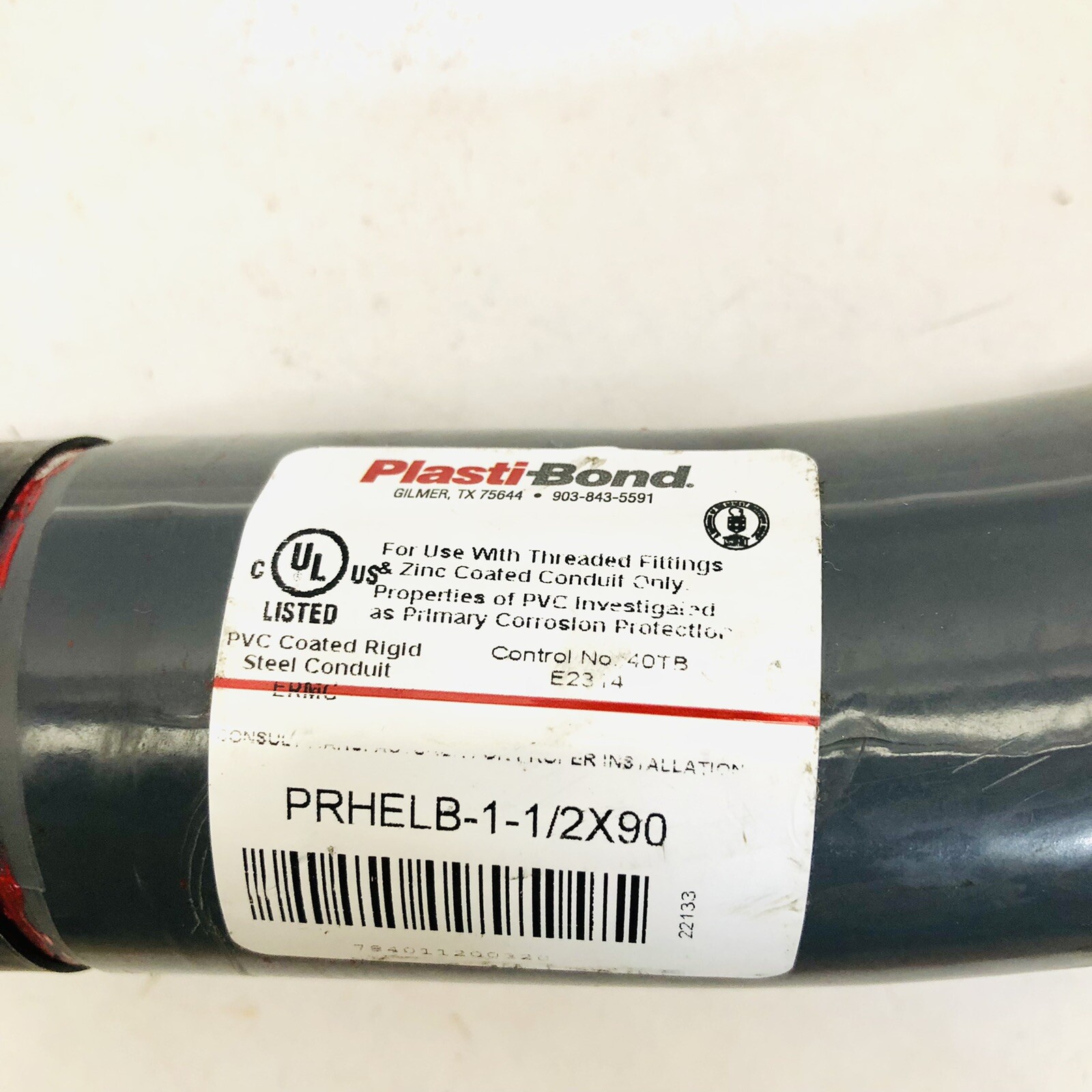 PLASTIC-BOND PRHELB1-1/2X 90