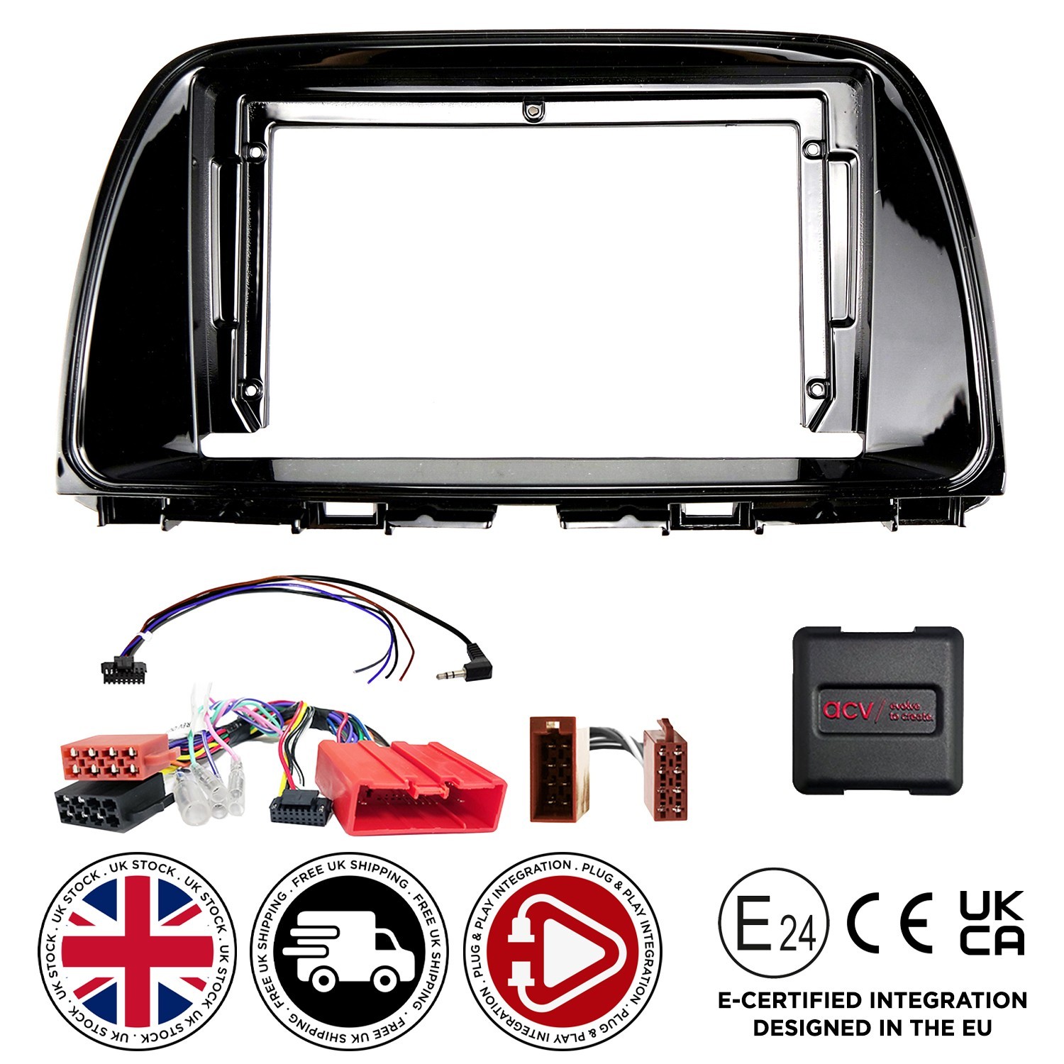 9" Car Stereo Tablet Full Fitting Kit Mazda CX-5 2015-2018 F9MZ3