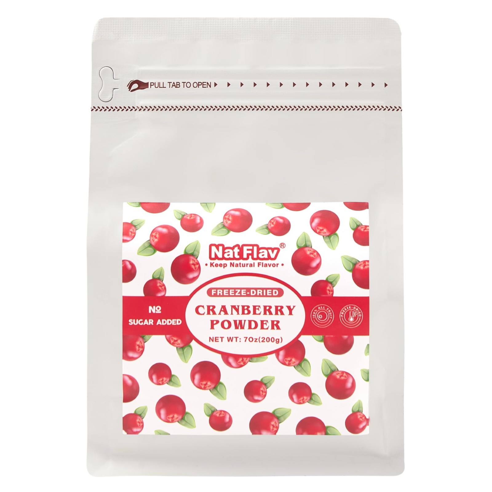 Freeze Dried Cranberry Powder – 100% Natural, No Added Sugar, No Additives | ...