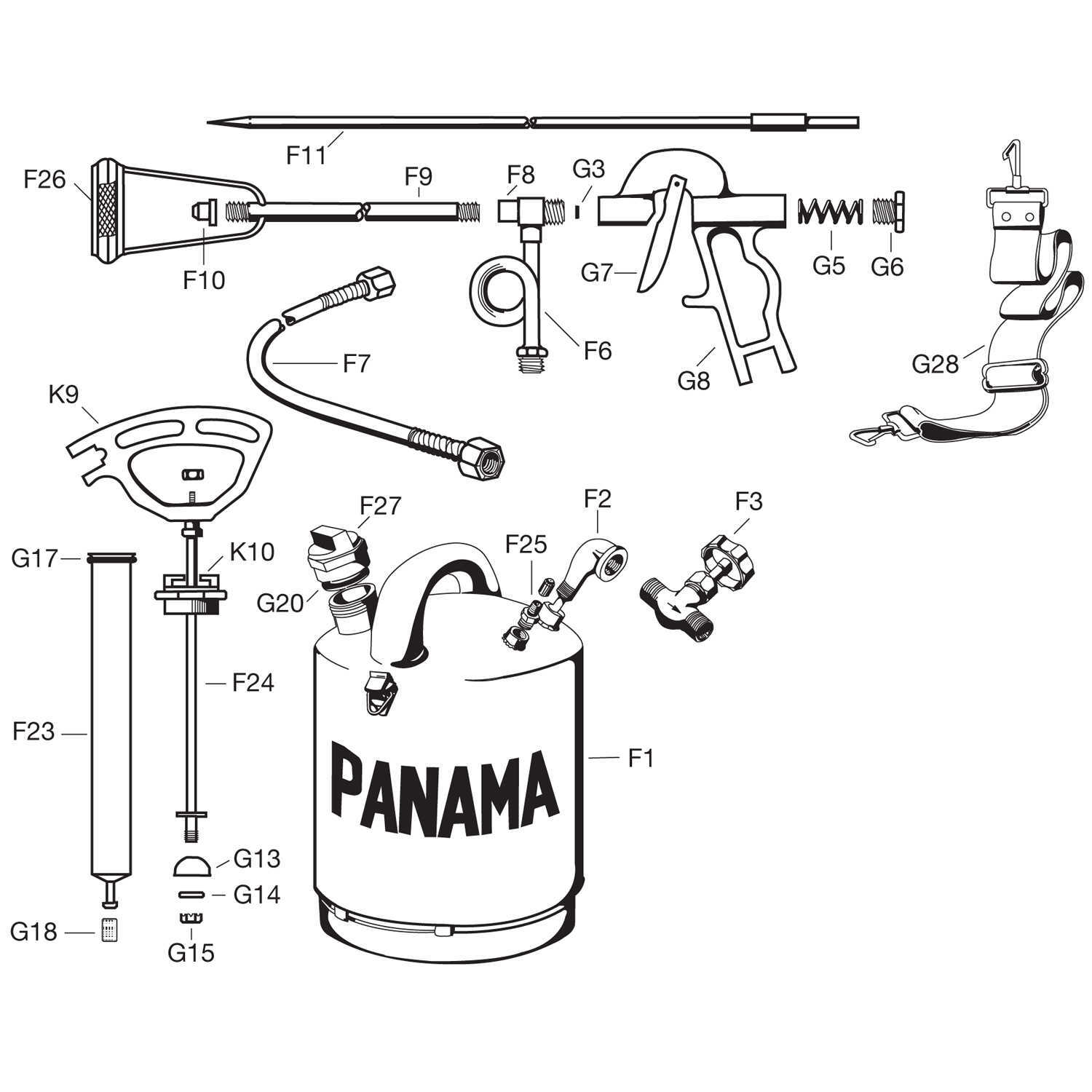 Panama Flame Torch Plunger