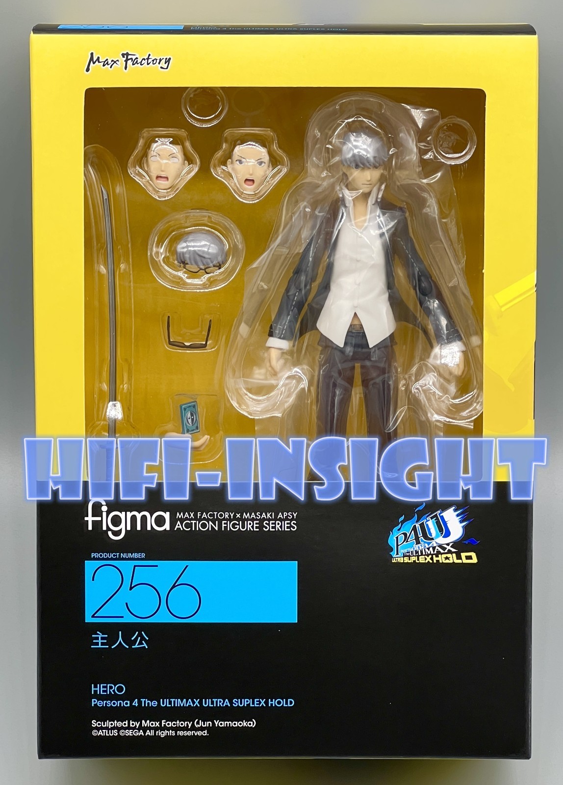 USA ✭100% AUTHENTIC✭ Max Factory Persona 4 Arena Ultimax figma Hero Yu Narukami