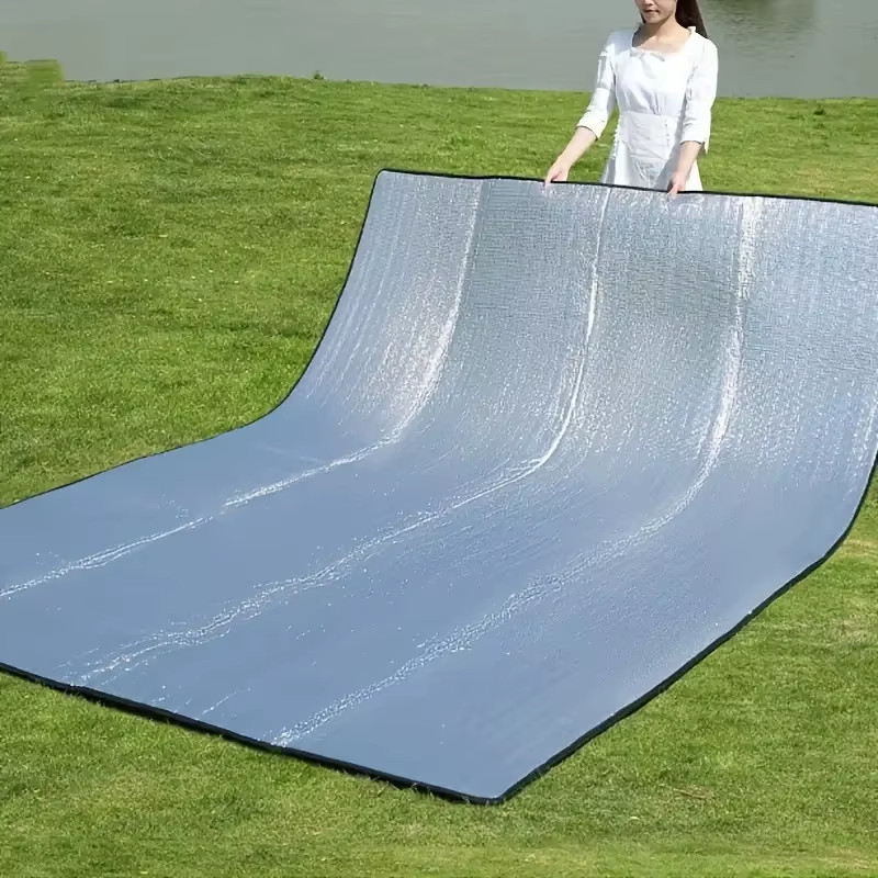 Camping Sleeping Pad Aluminum Foil Foam Mat Thermal Outdoor Tent Blanket