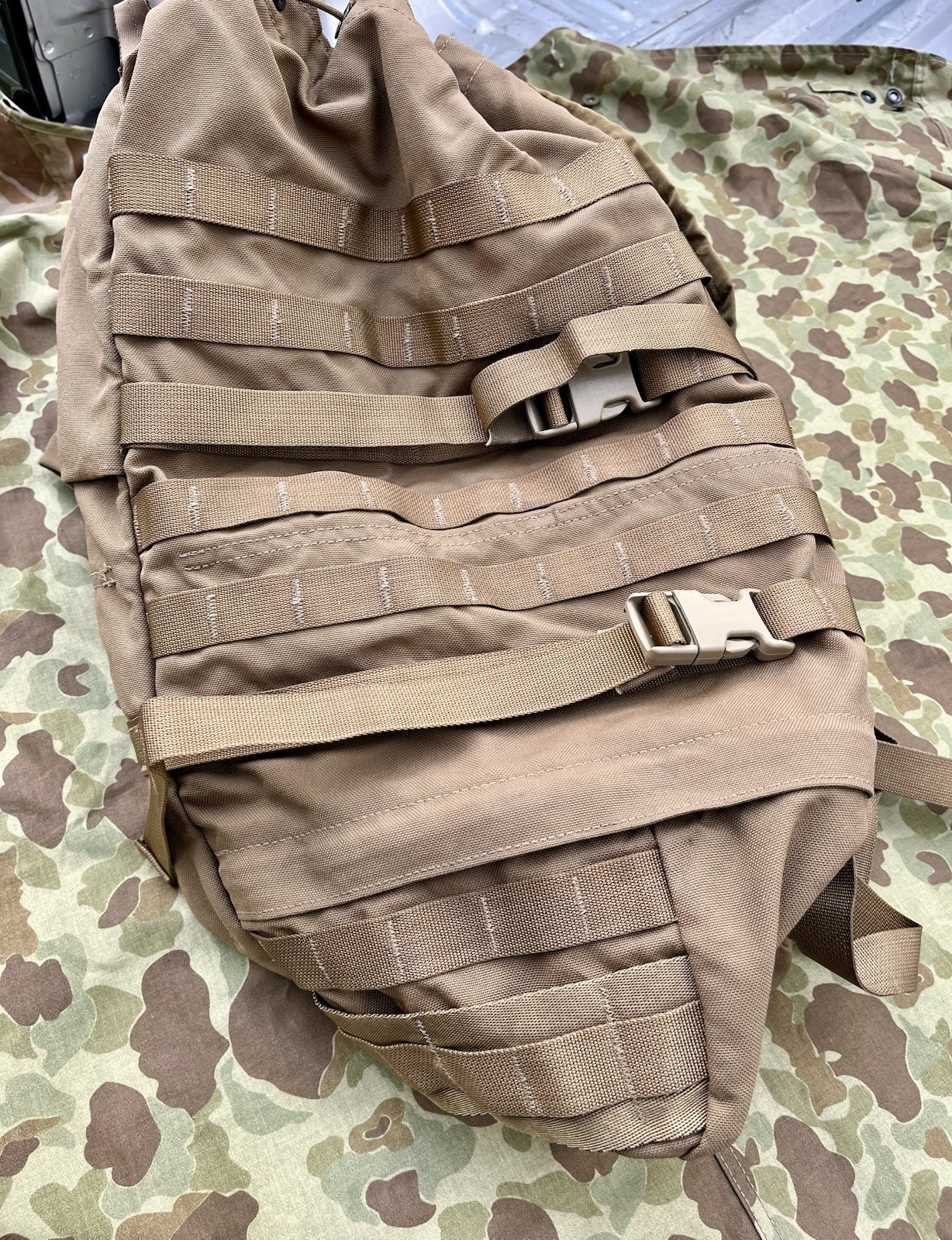 USMC FILBE Experimental Test A Main Pack Natick Labs Coyote Molle Trial Pattern